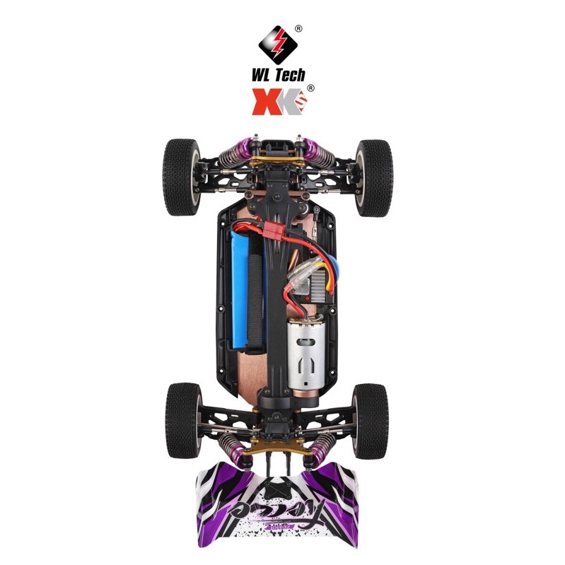 【新手推薦】飆速遙控車 偉力 124019 高速遙控車 漂移競速遙控賽車遙控越野四驅 RC RTR 144001 瘋遙控-細節圖6