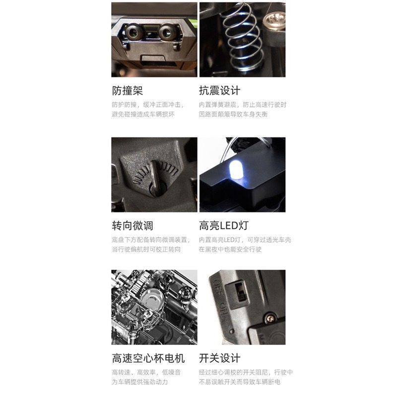迷你 高速遙控車 高速車 大腳車 越野車 1:32-細節圖7