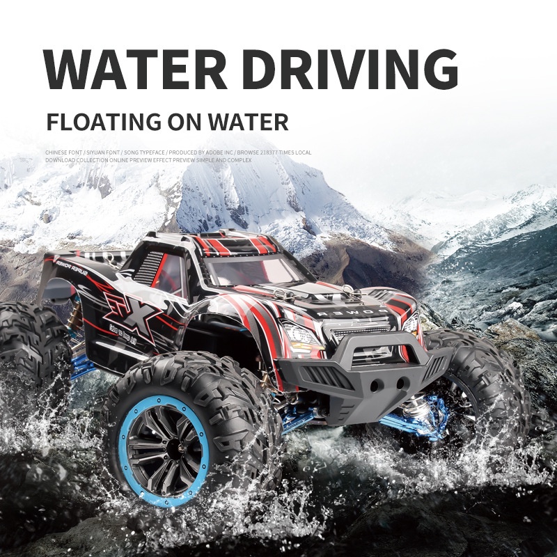 【極速】遙控車 攀爬車 大腳車 越野車 遙控模型 F21A F22A 1/10 無刷 X03A 104009 ★瘋遙控-細節圖7