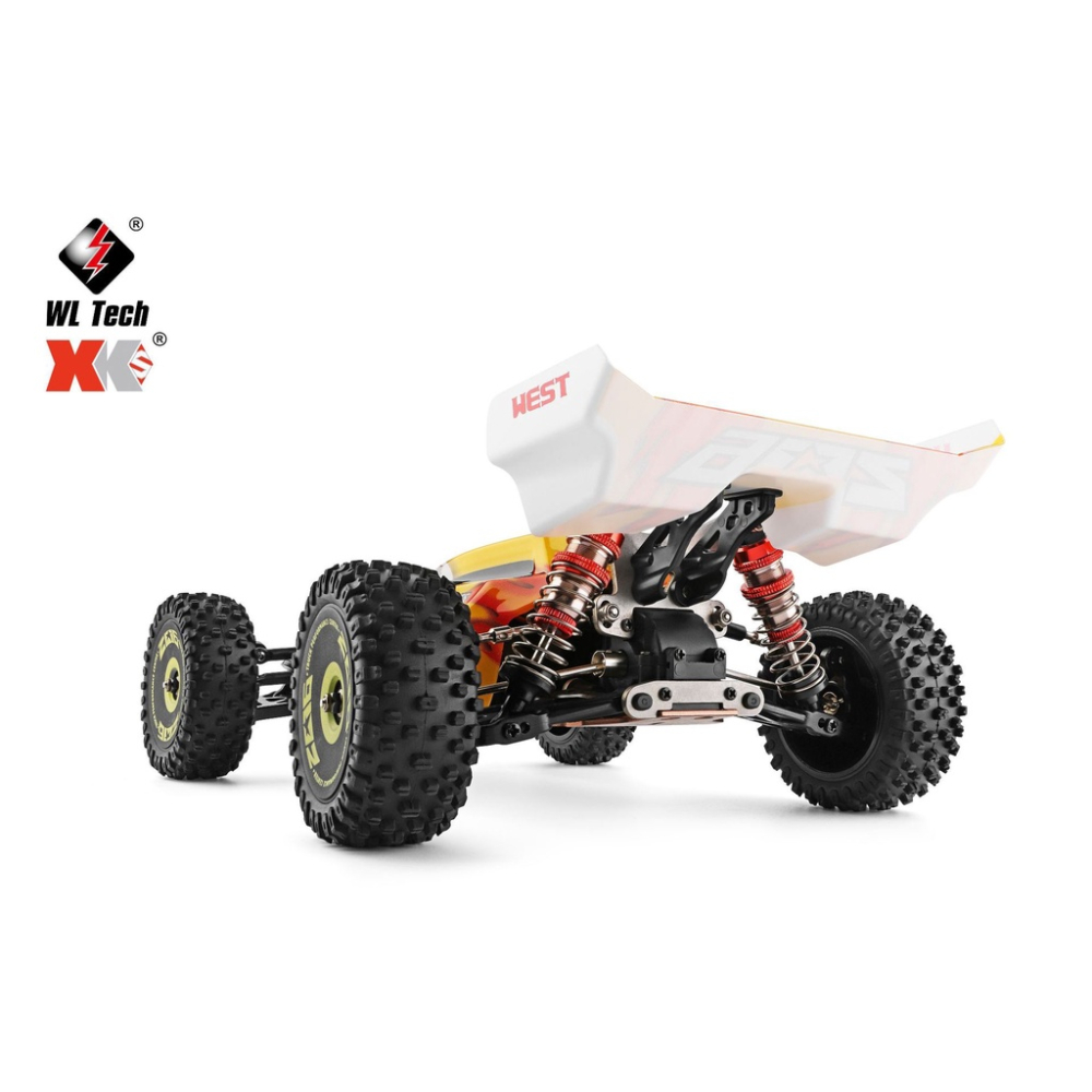 偉力144010 1/14 最新 無刷 高速 遙控車 甩尾金屬底盤 金屬避震器 144001升級同124017【瘋遙控】-細節圖5