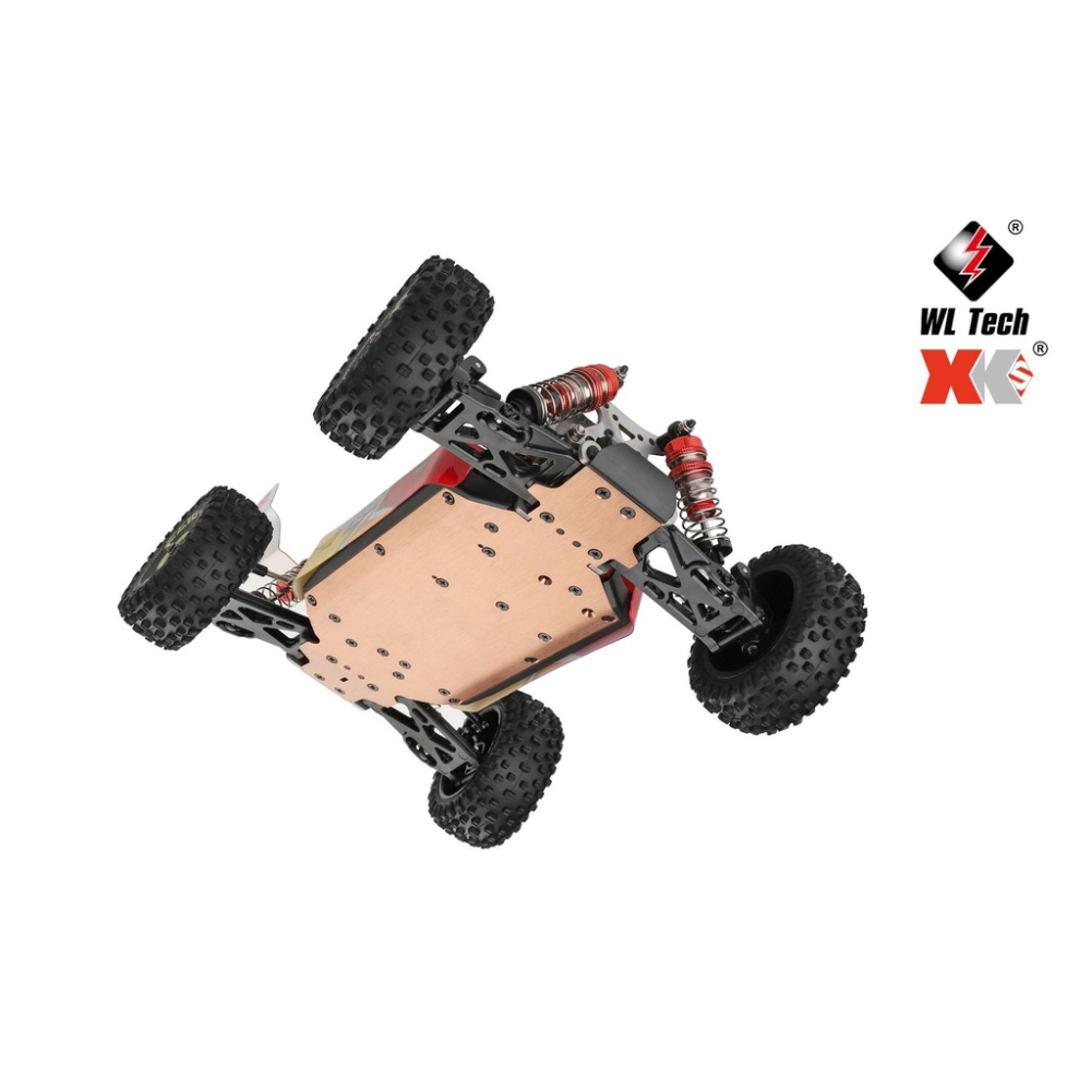 偉力144010 1/14 最新 無刷 高速 遙控車 甩尾金屬底盤 金屬避震器 144001升級同124017【瘋遙控】-細節圖6