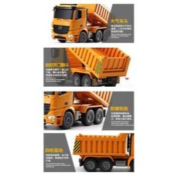 雙鷹 525 520 賓士/MAN 砂石車 原廠授權 大型 BENZ 遙控車 工程車 砂石車 卡車 自卸車 【瘋遙控】-細節圖4
