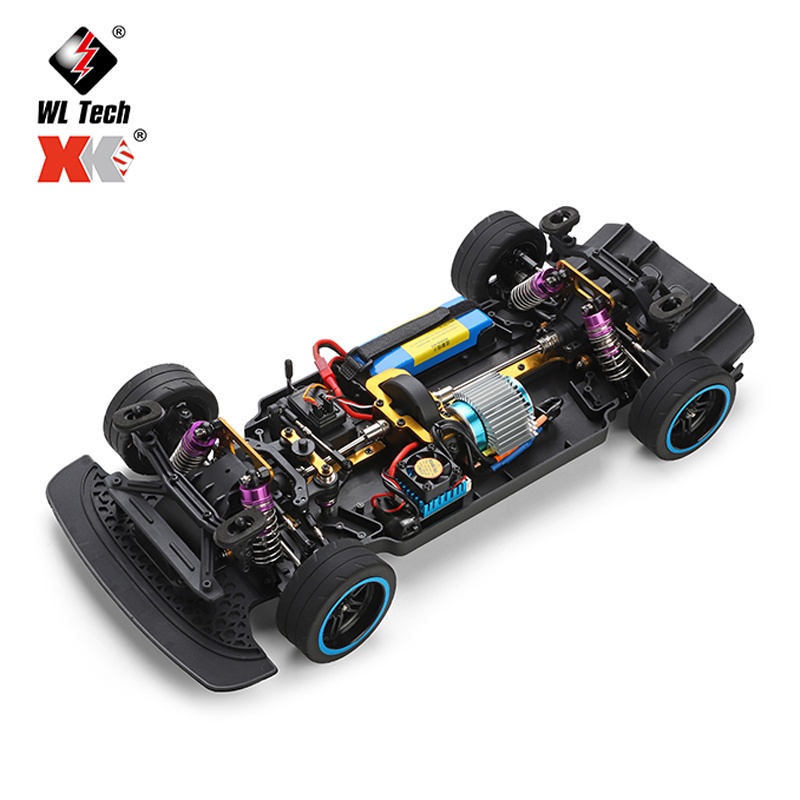 最新 1/10  遙控車 遙控房車 偉力 104072 無刷平跑 rc 遙控車 漂移車 專業 越野車 皮卡車-細節圖3