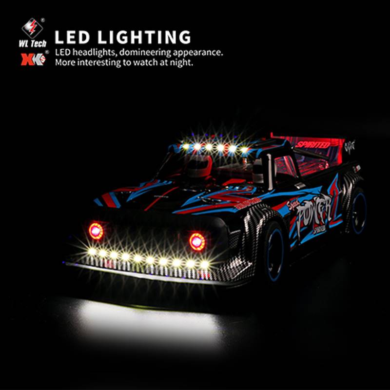 最新 1/10  遙控車 遙控房車 偉力 104072 無刷平跑 rc 遙控車 漂移車 專業 越野車 皮卡車-細節圖5