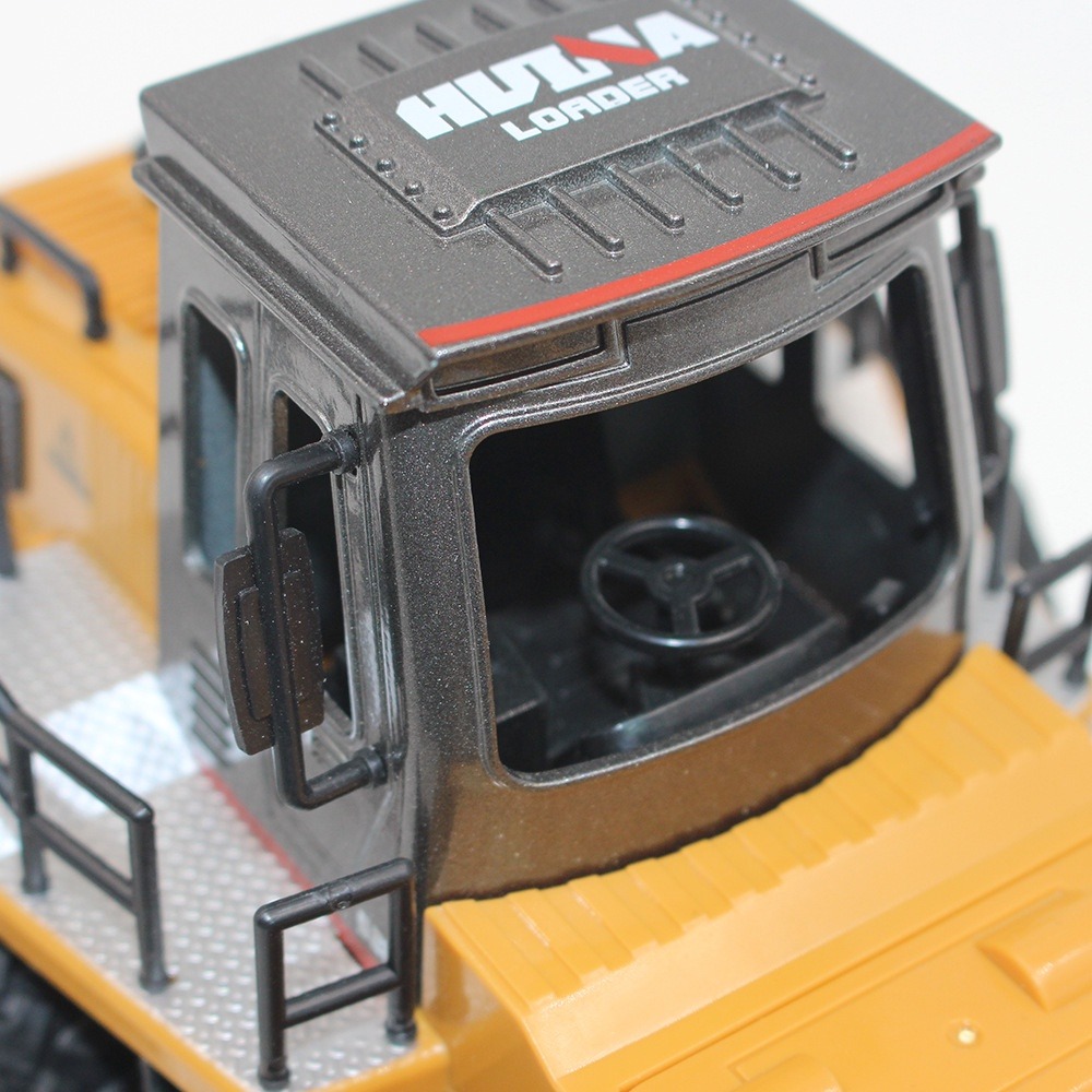 匯納 遙控車 1/18 6通道 合金 推勺 遙控 山貓 推土機 搭配 挖土機 怪手 工程車 520 1520 瘋遙控-細節圖4