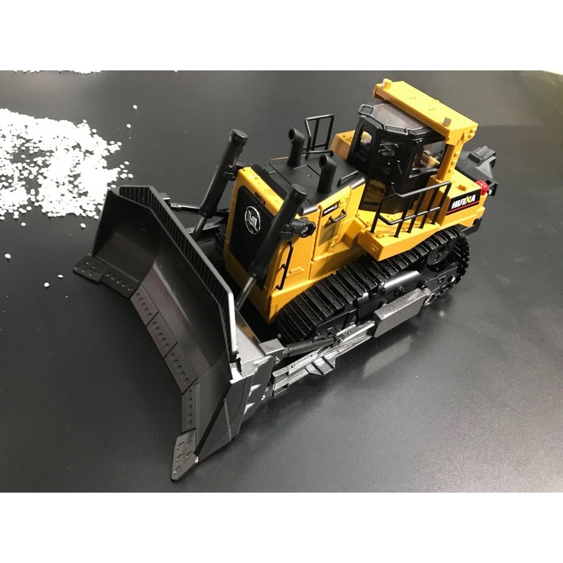 匯納 遙控 履帶 推土機 1/16 山貓 重型 鏟土機 遙控 挖土機 怪手 工程車 遙控車 合金重型工程-細節圖8
