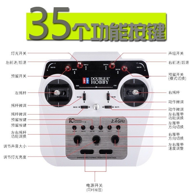 【有維修】全合金遙控挖土機 雙鷹 EC160 電缸版 E010 遙控模型 593 580 336gc升級搭590【瘋遙控-細節圖4