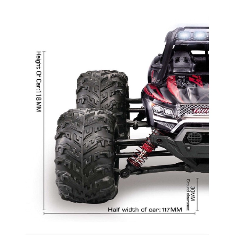 【現貨】遙控車 遙控玩具 無刷越野 遙控攀爬車 欣樂鴻 小Q 901 902 903 大腳越野無刷馬達 小鋼炮 瘋遙控-細節圖3