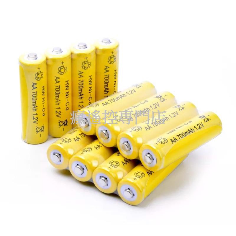 【現貨秒發】充電電池 3號 玩具電池 3號電池 遙控車電池 黃標 1.2V AA 鎳鎘  BTY另一個選擇-細節圖4