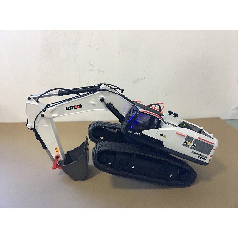 匯納 遙控 挖土機 594 合金履帶 HUINA 合金 怪手 挖掘機 bruder CAT 580 593升級 匯那-細節圖7