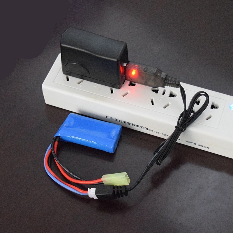遙控車 充電線 3.7v 4.8V 6V 7.2V 4.8 8.4V挖土機 充電器 遙控車電池 雙鷹 匯納偉力【瘋遙控】-細節圖6