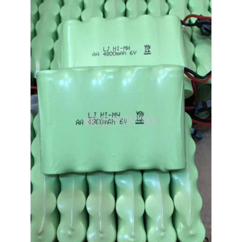遙控車 大腳車 電池 充電電池 攀爬車 玩具車 大容量電池 4.8v 6v 7.2v 8.4v 9.6v 4800mah-細節圖3