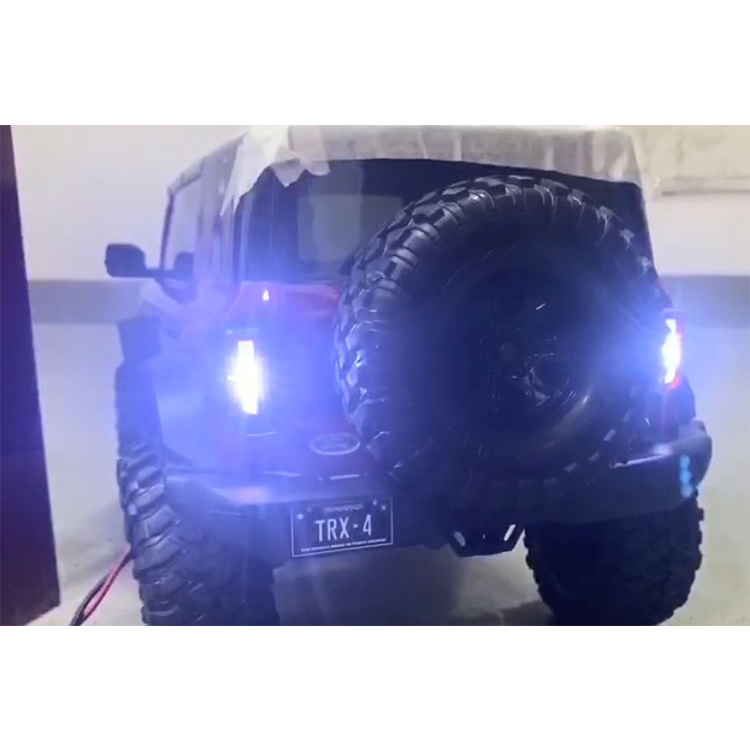 Traxxas TRX4 烈馬 福特 bronco 燈組 聯動燈 仿真車燈 攀爬車 聯動燈-細節圖7