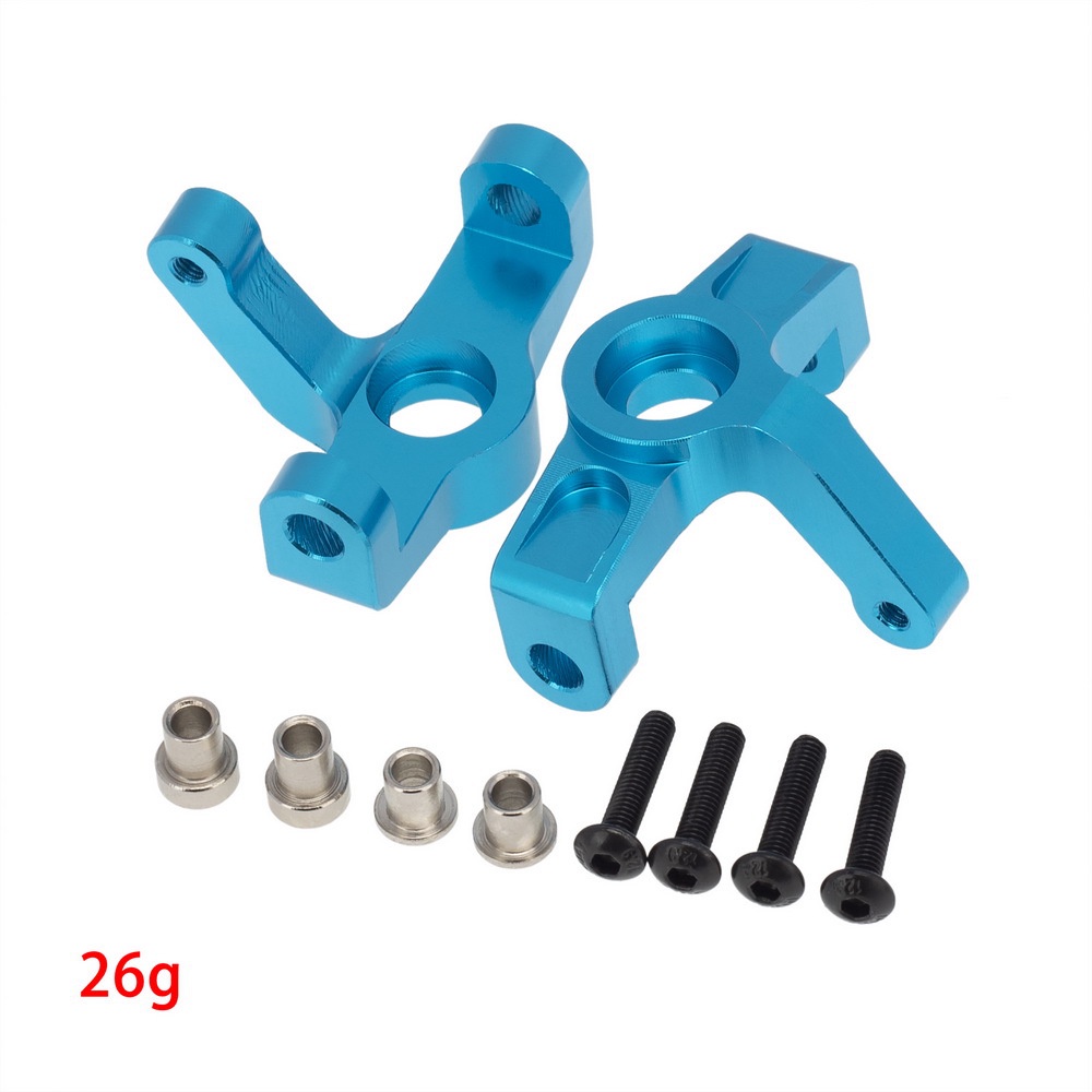 偉力 104001 WLtoys 1:10 遙控車 改裝 金屬升級配件 擺臂 轉向杯 拉杆 C座 後杯 套裝-細節圖6