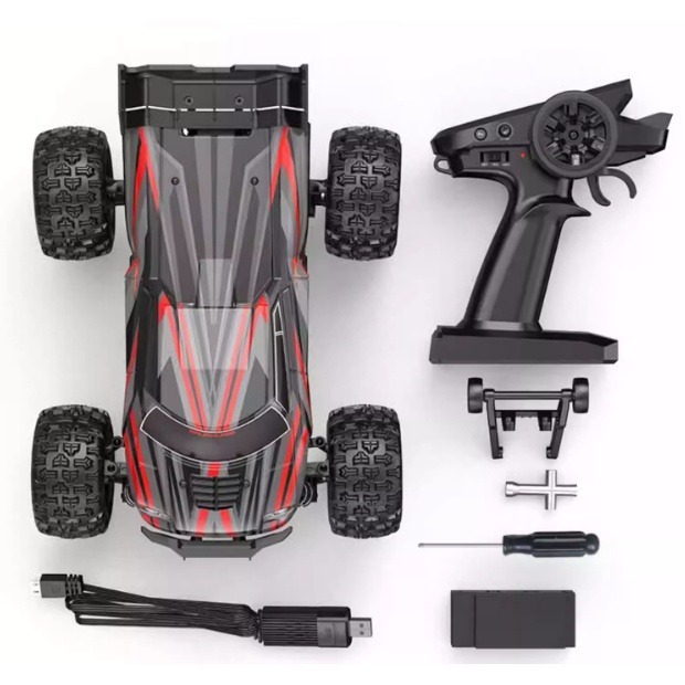 美嘉欣 無刷 16207 16208 16210 四驅遙控車 高速越野車 越野車 大腳車 競速 金屬傳動 拉力-細節圖4