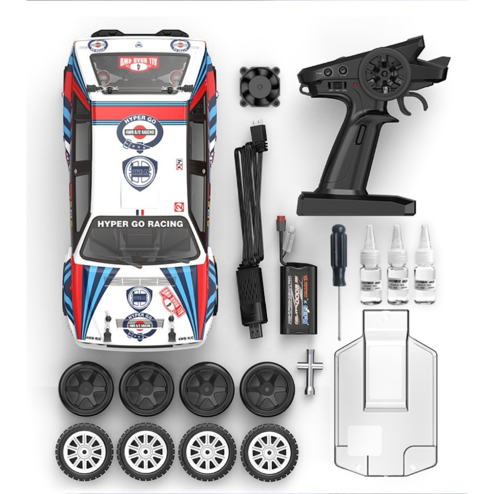 【熱門】遙控車 美嘉欣 無刷 14301 14302 高速遙控車競速車 大腳車 拉力車 飄移車 金屬底盤 金屬避震器-細節圖3