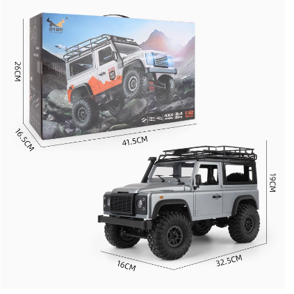 莽牛 MN128 牧羊人 攀爬車 四驅 越野車  遙控車 遙控玩具 模型 玩具車  男孩禮物 生日禮物 送禮-細節圖8