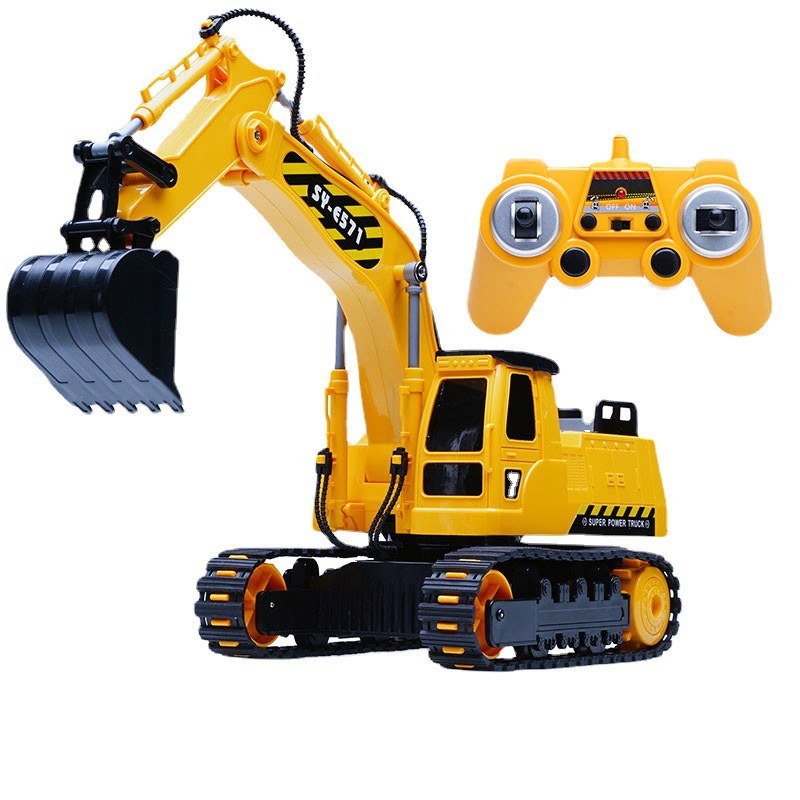 1:26 中型挖土機 挖掘機 遙控 工程車 雙鷹 E571 生日禮物 男孩禮物 送禮 男友禮物-細節圖3