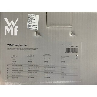［全新］WMF德國五星主廚御用  Topfset Grand 經典不鏽鋼湯鍋四件組-細節圖3