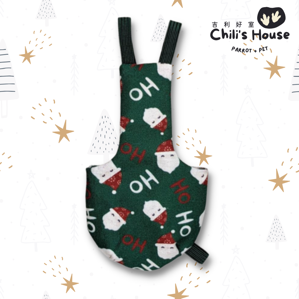 吉利好室 //全新升級//小型鳥專區 純棉鸚鵡尿布 手工製作 鳥衣服 聖誕款小鸚/虎皮/太平洋/橫斑-細節圖10