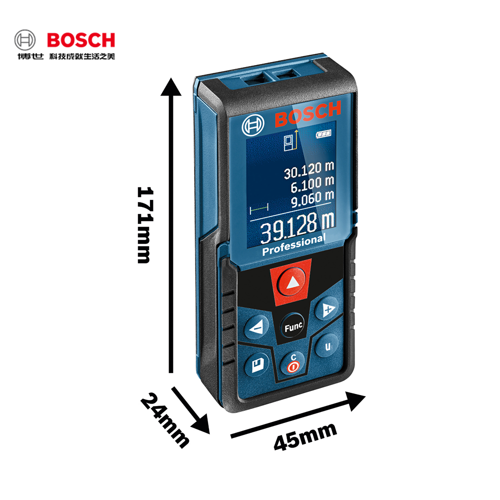 【保證公司貨】BOSCH 博世  GLM 40 測距儀(雙1.5V電池)-細節圖2