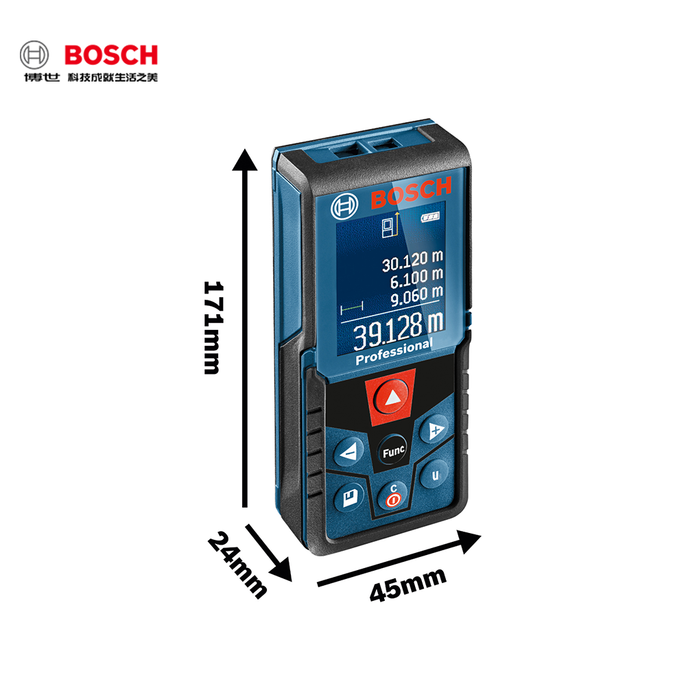 【保證公司貨】BOSCH GLM 400測距儀(雙1.5V電池)-細節圖2