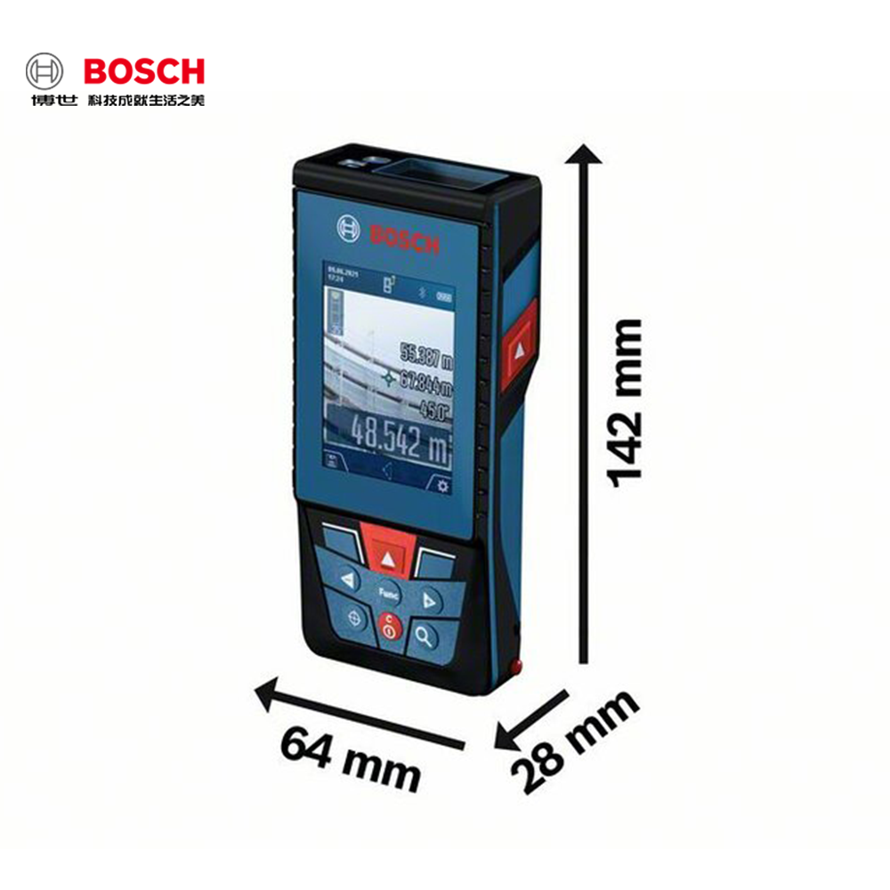 【保證公司貨】BOSCH GLM 100-25C雷射測距儀(1.5V電池*3)-細節圖2