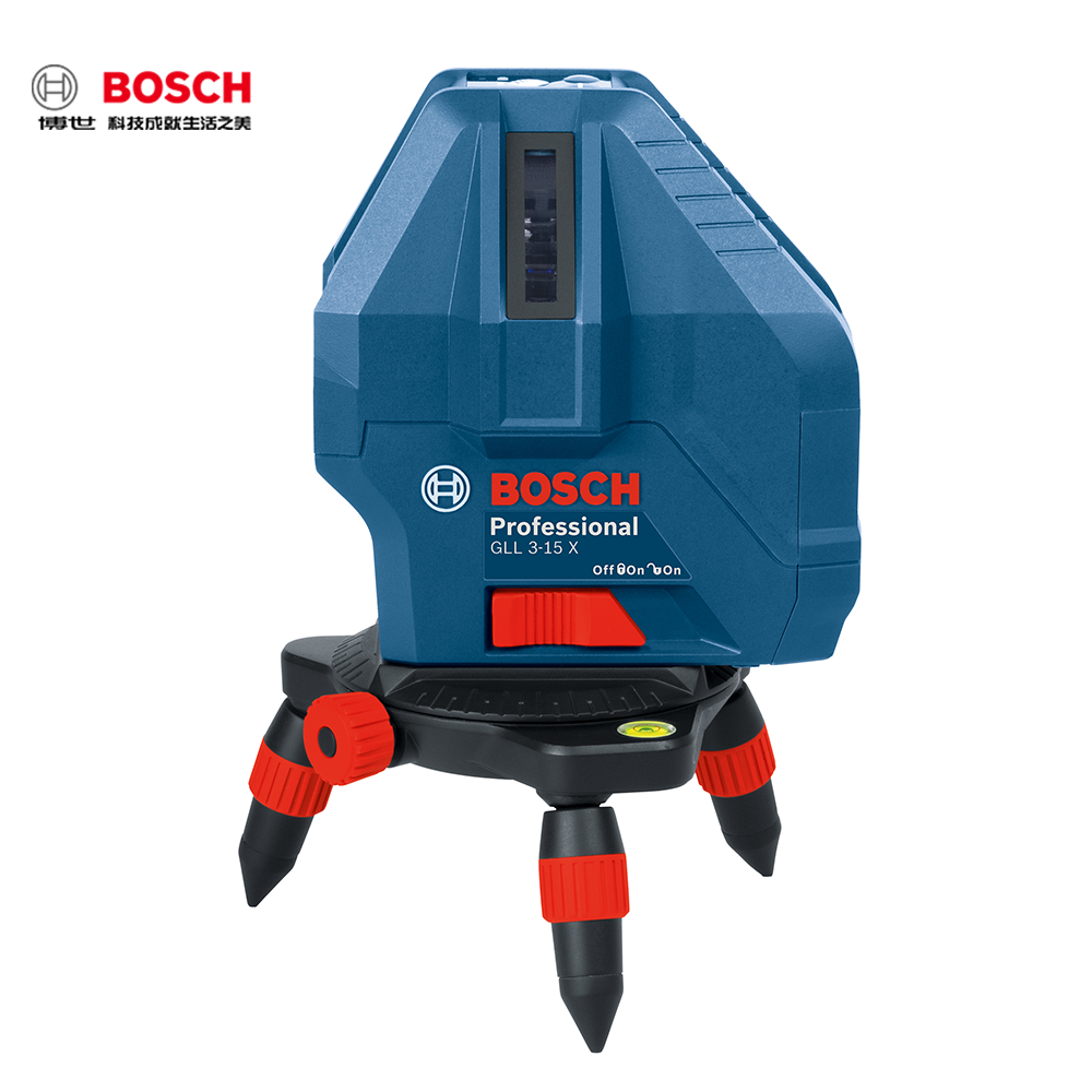 【保證公司貨】BOSCH GLL 3-15 X 三線墨線儀(四個1.5V電池)-細節圖2
