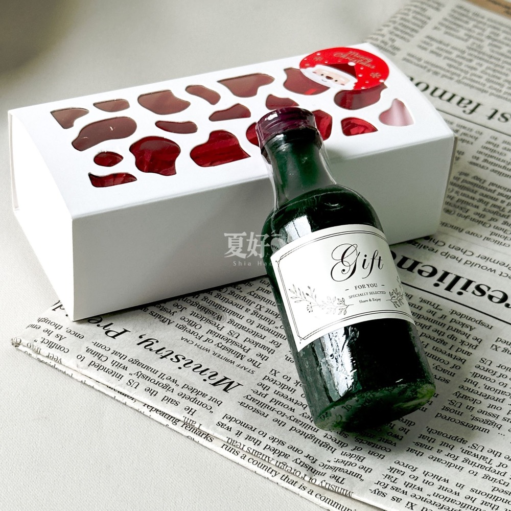 【𝑺𝒉𝒊𝒂 𝑯𝒂𝒐 夏好】好久不見 酒瓶造型創意手工皂 客製禮品禮物 婚禮小物二次進場肥皂香皂 送客禮-細節圖2