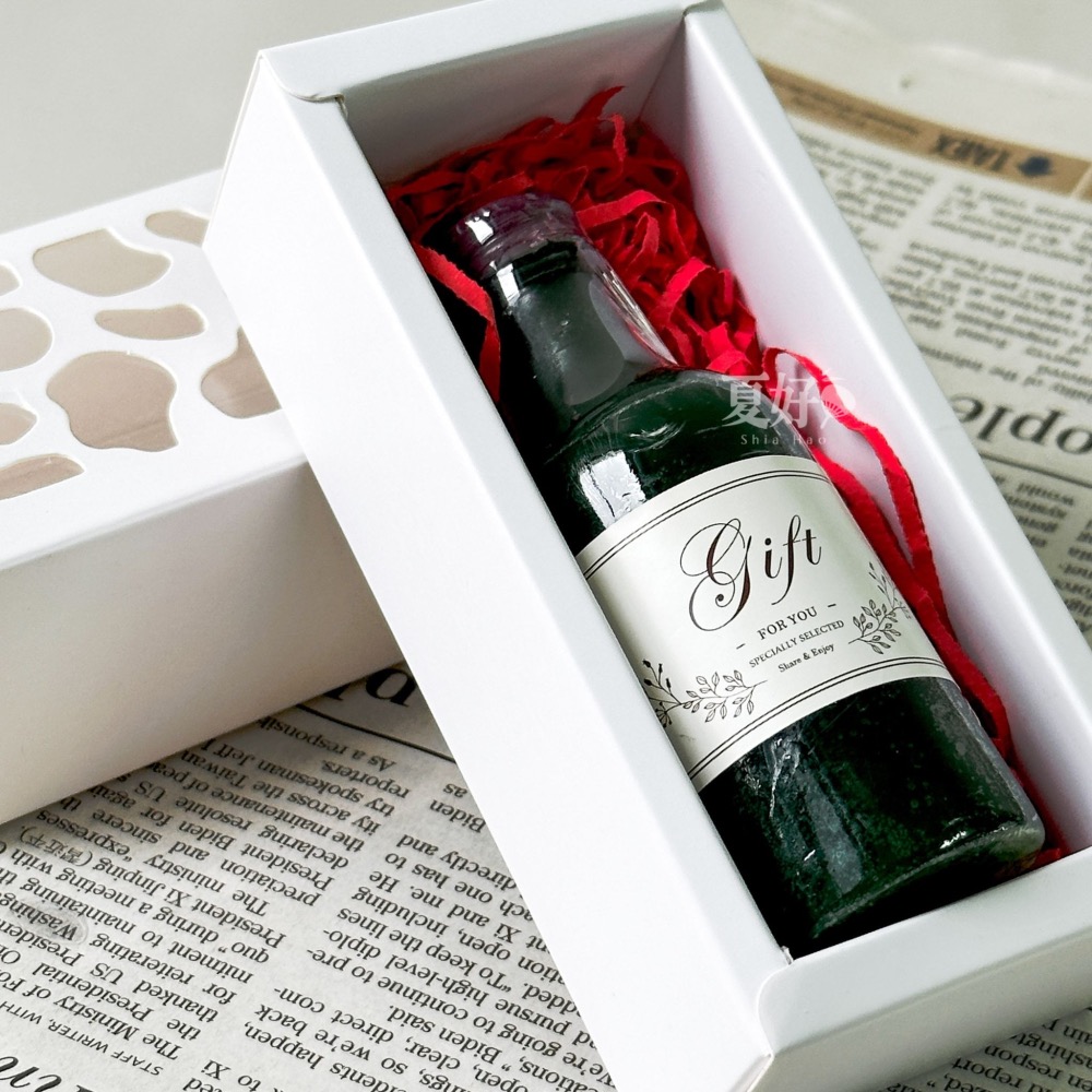 【𝑺𝒉𝒊𝒂 𝑯𝒂𝒐 夏好】好久不見 酒瓶造型創意手工皂 客製禮品禮物 婚禮小物二次進場肥皂香皂 送客禮-細節圖6