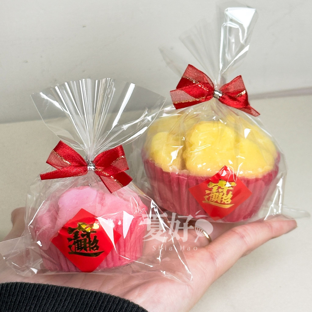 【𝑺𝒉𝒊𝒂 𝑯𝒂𝒐 夏好】發糕造型手工皂粉色(大) 步步高升 婚禮小物 開幕禮來店禮工商禮 過年年節送禮-細節圖6