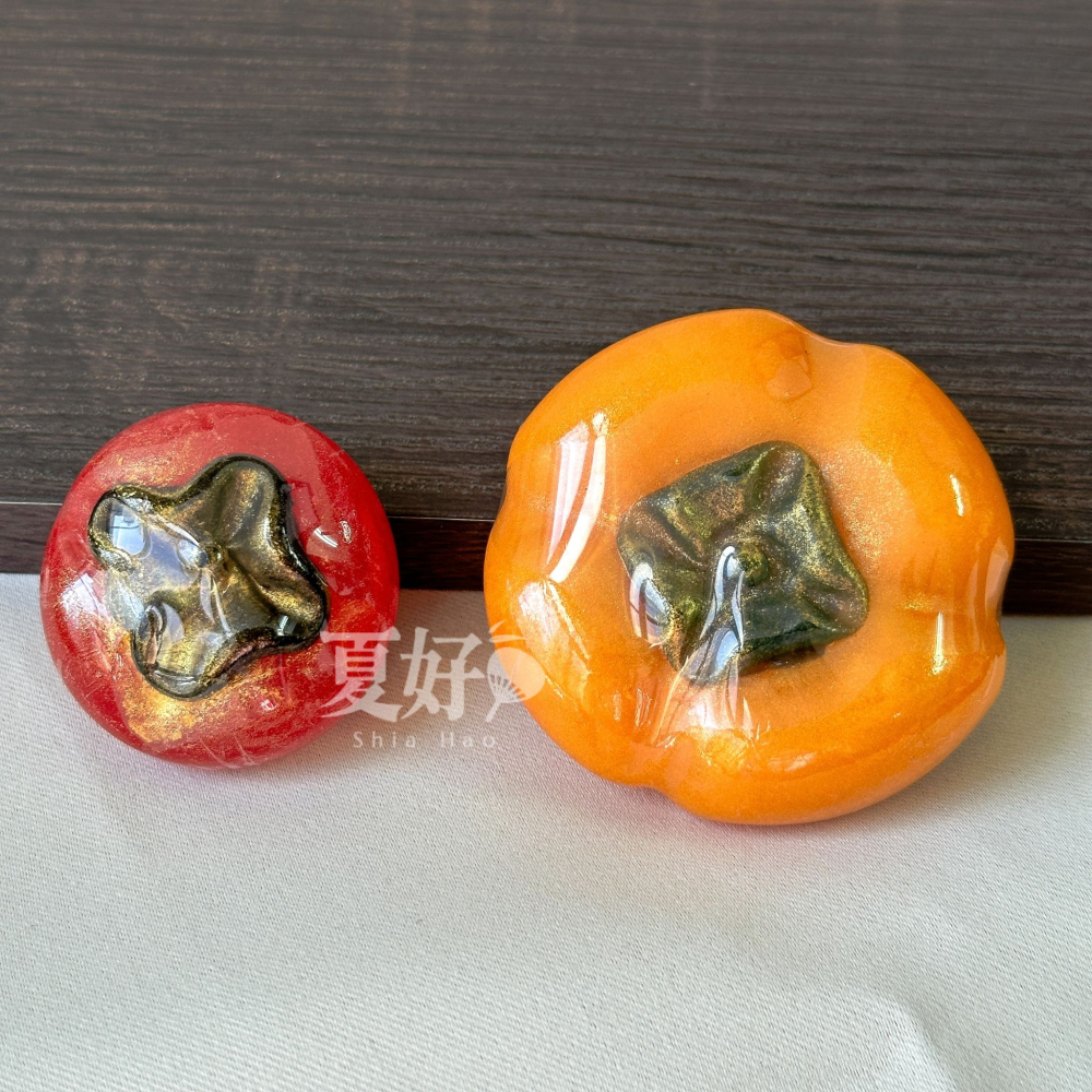 【𝑺𝒉𝒊𝒂 𝑯𝒂𝒐 夏好】事事如意柿子造型手工皂(小) 婚禮小物 開幕禮來店禮工商禮 節日送禮年節拜拜-細節圖6