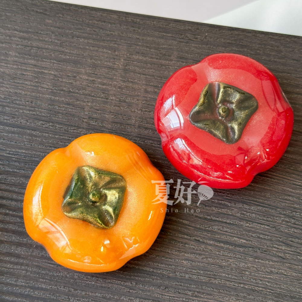 【𝑺𝒉𝒊𝒂 𝑯𝒂𝒐 夏好】事事如意柿子造型手工皂(小) 婚禮小物 開幕禮來店禮工商禮 節日送禮年節拜拜-細節圖7