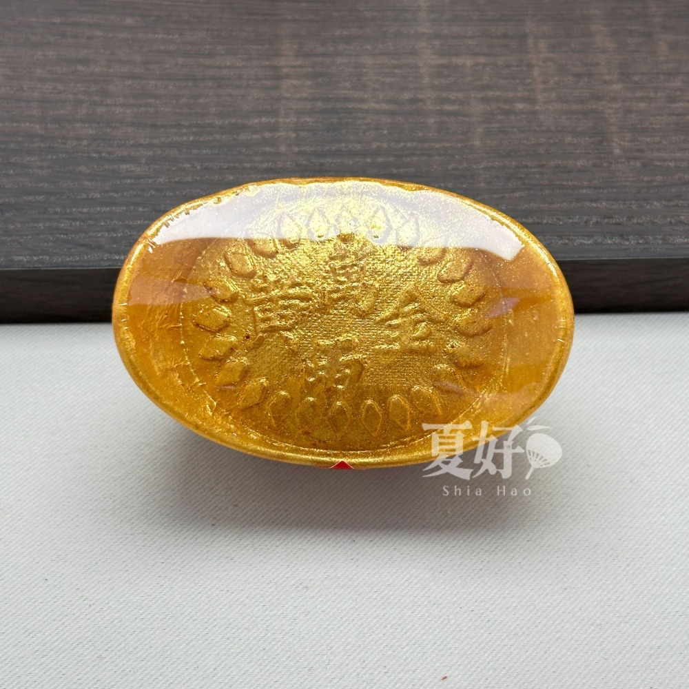 【𝑺𝒉𝒊𝒂 𝑯𝒂𝒐 夏好】金元寶造型手工皂(小)金磚金條 黃金大元寶招財元寶過年年節送禮婚禮小物二次進場-細節圖10