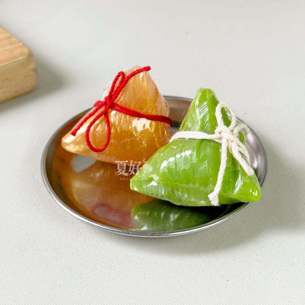 【𝑺𝒉𝒊𝒂 𝑯𝒂𝒐 夏好】粽子造型手工皂 總是有好運皂 金榜題名端午節粽子皂 節慶小禮 指考會考包粽選舉-細節圖3