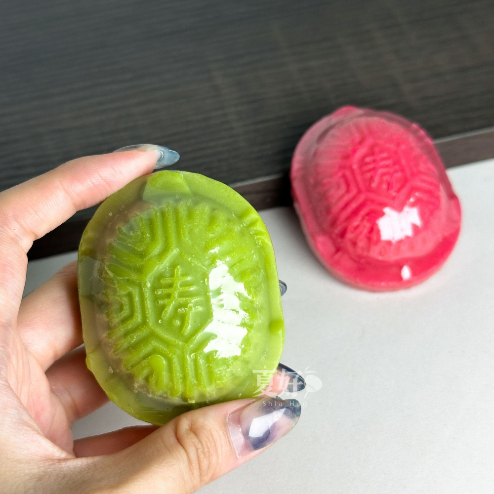 【𝑺𝒉𝒊𝒂 𝑯𝒂𝒐 夏好】(小)紅龜粿 艾草平安粿造型手工皂 過年年節送禮 客製禮品禮物 二次進場抽獎-細節圖3