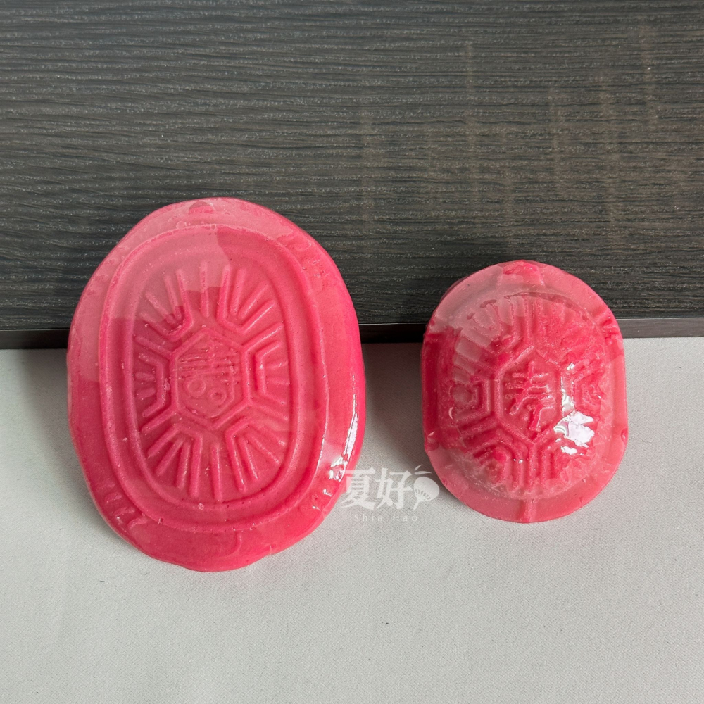 【𝑺𝒉𝒊𝒂 𝑯𝒂𝒐 夏好】(小)紅龜粿 艾草平安粿造型手工皂 過年年節送禮 客製禮品禮物 二次進場抽獎-細節圖5