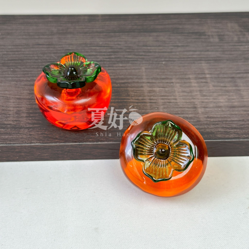 【𝑺𝒉𝒊𝒂 𝑯𝒂𝒐 夏好】現貨✨南瓜文鎮擺飾｜豐收圓滿 桌上擺設 辦公室書房祝福送禮小物 花生柿子 新居-細節圖8