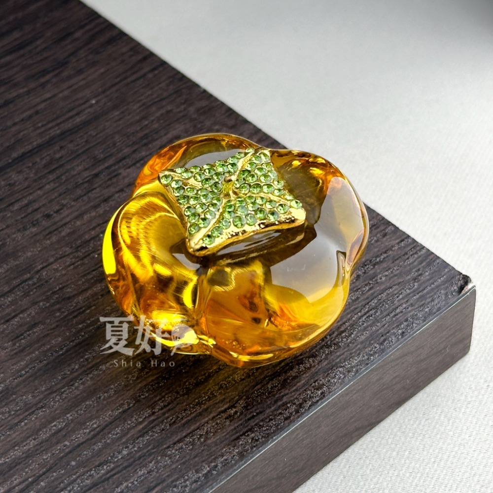 (中)黃柿-約3.2x3.2x2.2cm