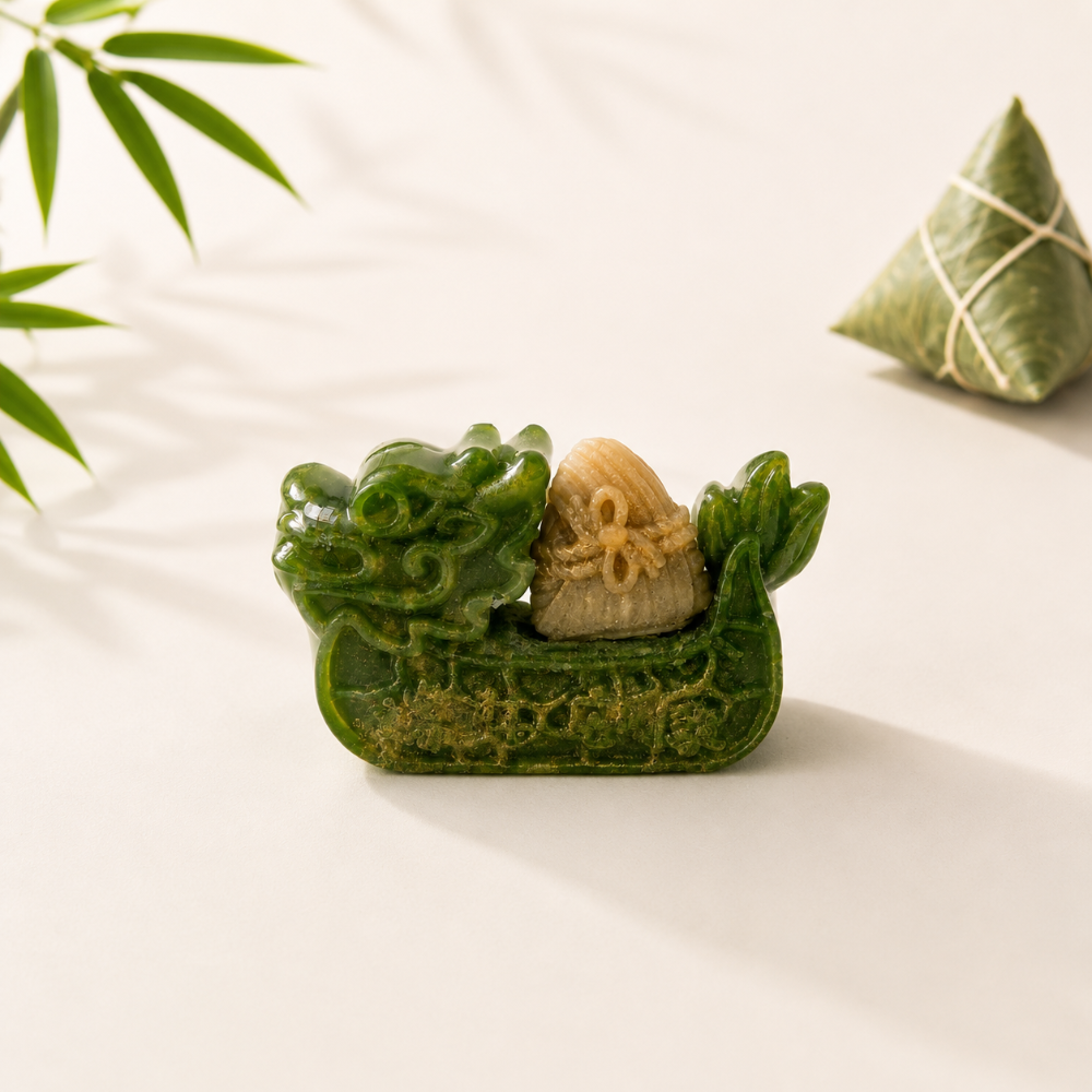 【𝑺𝒉𝒊𝒂 𝑯𝒂𝒐 夏好】端午限定✨龍舟載艾草粽手工皂 艾草香皂 造型香皂 端午禮物 婚禮小物企業贈禮-規格圖4