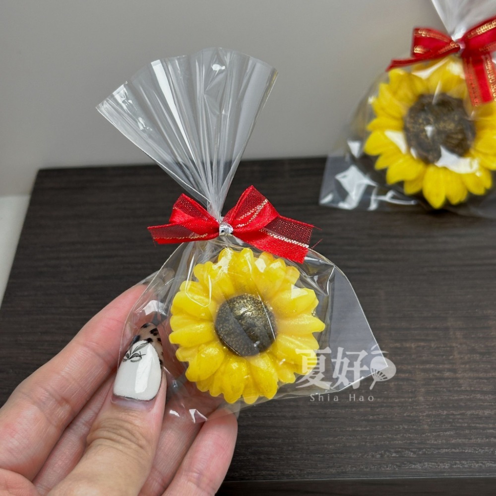 【𝑺𝒉𝒊𝒂 𝑯𝒂𝒐 夏好】向日葵造型手工皂(大) 節日小禮 交換禮物 活動贈品 療癒花型小物 客製禮品-規格圖9