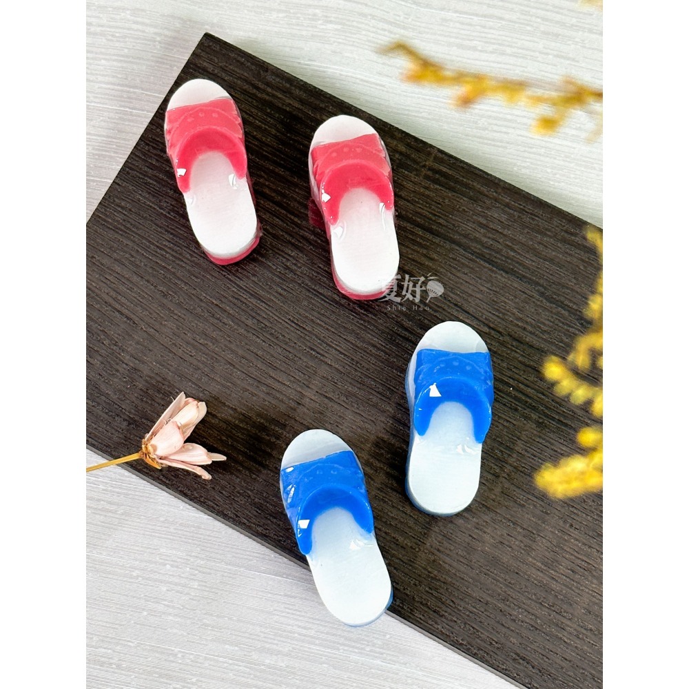 【𝑺𝒉𝒊𝒂 𝑯𝒂𝒐 夏好】拖鞋手工皂 託付一生夫妻和諧 婚禮小物二次進場 藍白拖台客拖 伴手禮禮贈品送禮-細節圖5