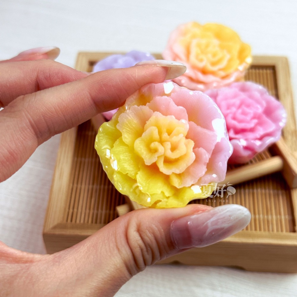 【𝑺𝒉𝒊𝒂 𝑯𝒂𝒐 夏好】漸層小康乃馨手工香皂🌸母親節小禮物 可愛禮物 創意禮品 畢業禮物 交換禮物-細節圖5