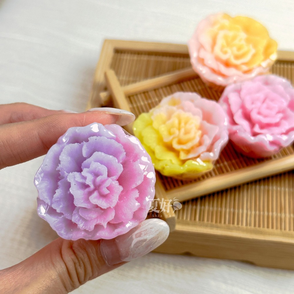 【𝑺𝒉𝒊𝒂 𝑯𝒂𝒐 夏好】漸層小康乃馨手工香皂🌸母親節小禮物 可愛禮物 創意禮品 畢業禮物 交換禮物-細節圖6