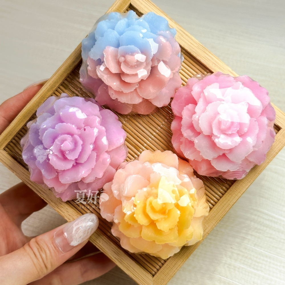 【𝑺𝒉𝒊𝒂 𝑯𝒂𝒐 夏好】立體漸層康乃馨手工香皂🌸母親節禮盒 高質感禮物 精緻花禮 收藏擺飾 康乃馨花-細節圖2