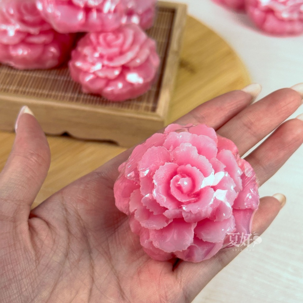 【𝑺𝒉𝒊𝒂 𝑯𝒂𝒐 夏好】立體漸層康乃馨手工香皂🌸母親節禮盒 高質感禮物 精緻花禮 收藏擺飾 康乃馨花-規格圖6