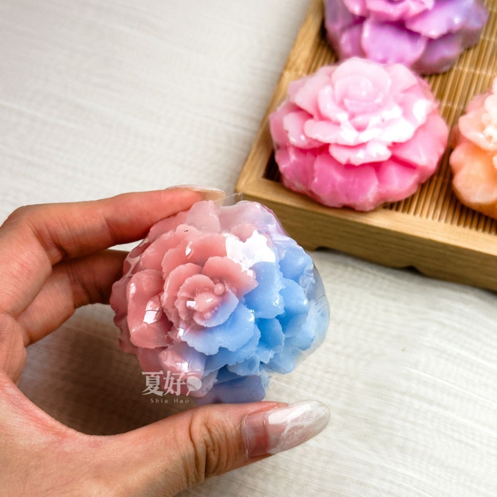 【𝑺𝒉𝒊𝒂 𝑯𝒂𝒐 夏好】立體漸層康乃馨手工香皂🌸母親節禮盒 高質感禮物 精緻花禮 收藏擺飾 康乃馨花-規格圖6