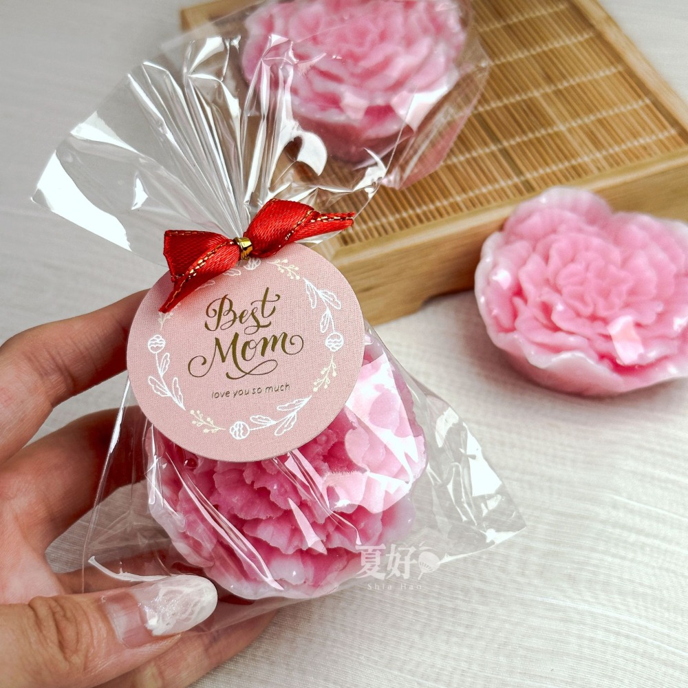 【𝑺𝒉𝒊𝒂 𝑯𝒂𝒐 夏好】大朵康乃馨手工香皂🌸母親節禮物 精緻禮品 花束替代 高質感送禮推薦康乃馨花禮-細節圖3