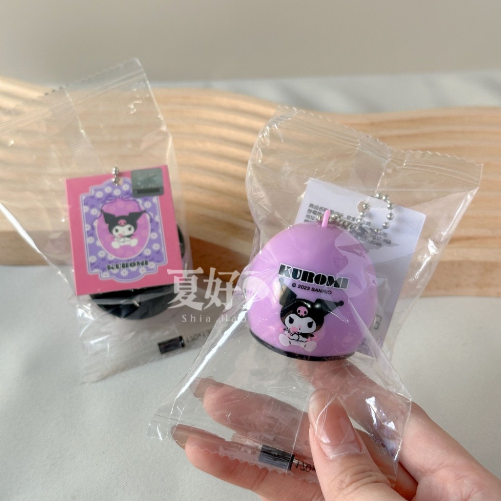 【𝑺𝒉𝒊𝒂 𝑯𝒂𝒐 夏好】現貨✨三麗鷗迷你安全帽吊飾 KT酷洛米Hello Kitty人魚漢頓掛飾鑰匙圈-規格圖7