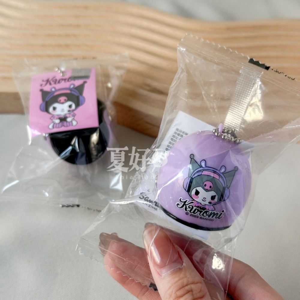 【𝑺𝒉𝒊𝒂 𝑯𝒂𝒐 夏好】現貨✨三麗鷗迷你安全帽吊飾 KT酷洛米Hello Kitty人魚漢頓掛飾鑰匙圈-規格圖7